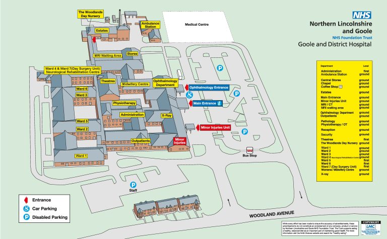 Hospital Maps - Northern Lincolnshire and Goole NHS Foundation Trust