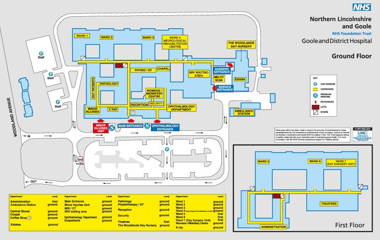 Hospital Maps - Northern Lincolnshire and Goole NHS Foundation Trust