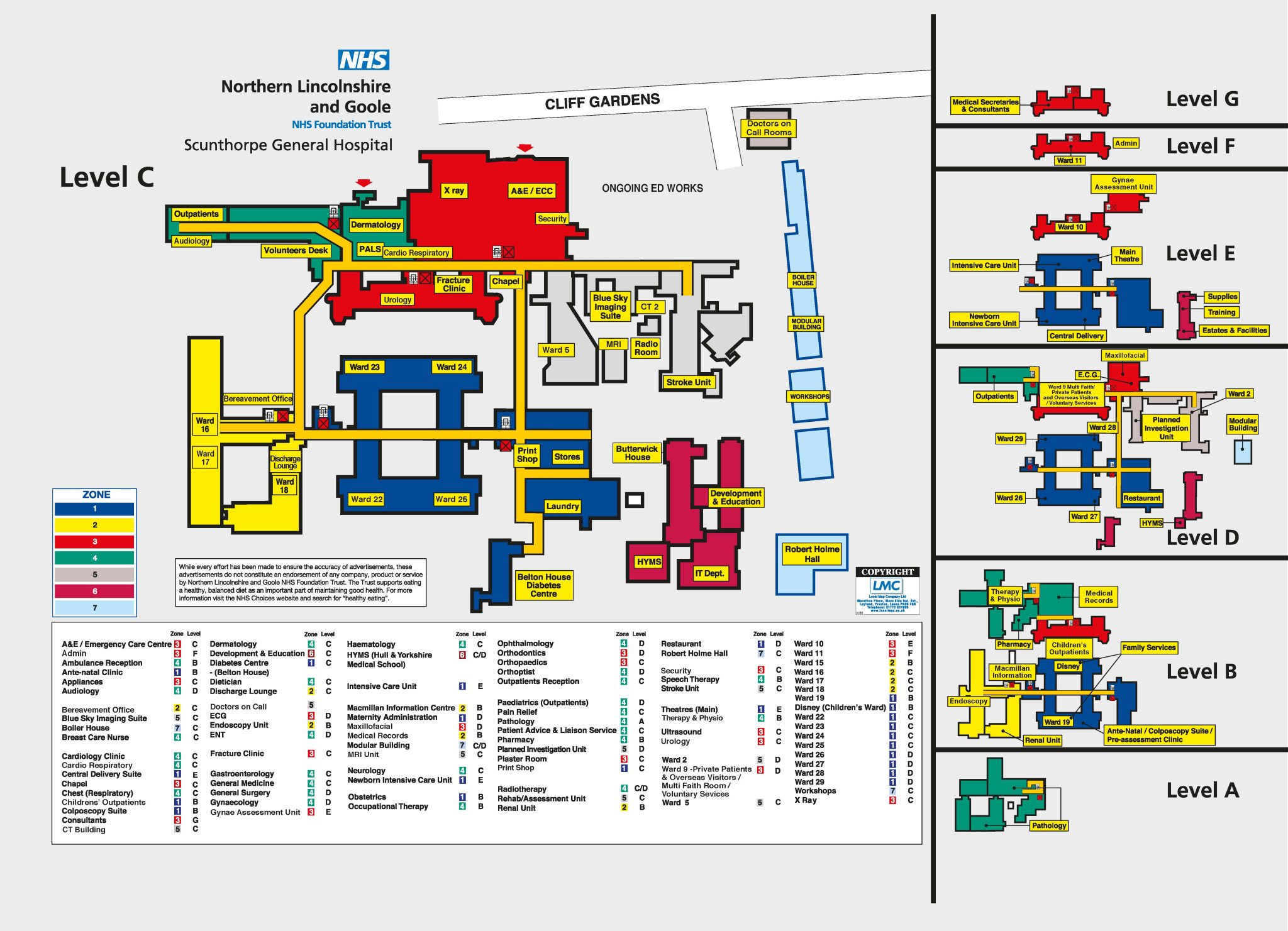 Hospital Maps - Northern Lincolnshire and Goole NHS Foundation Trust